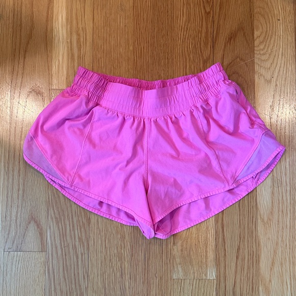 Lululemon Pink Athletic Shorts - Picture 1 of 4